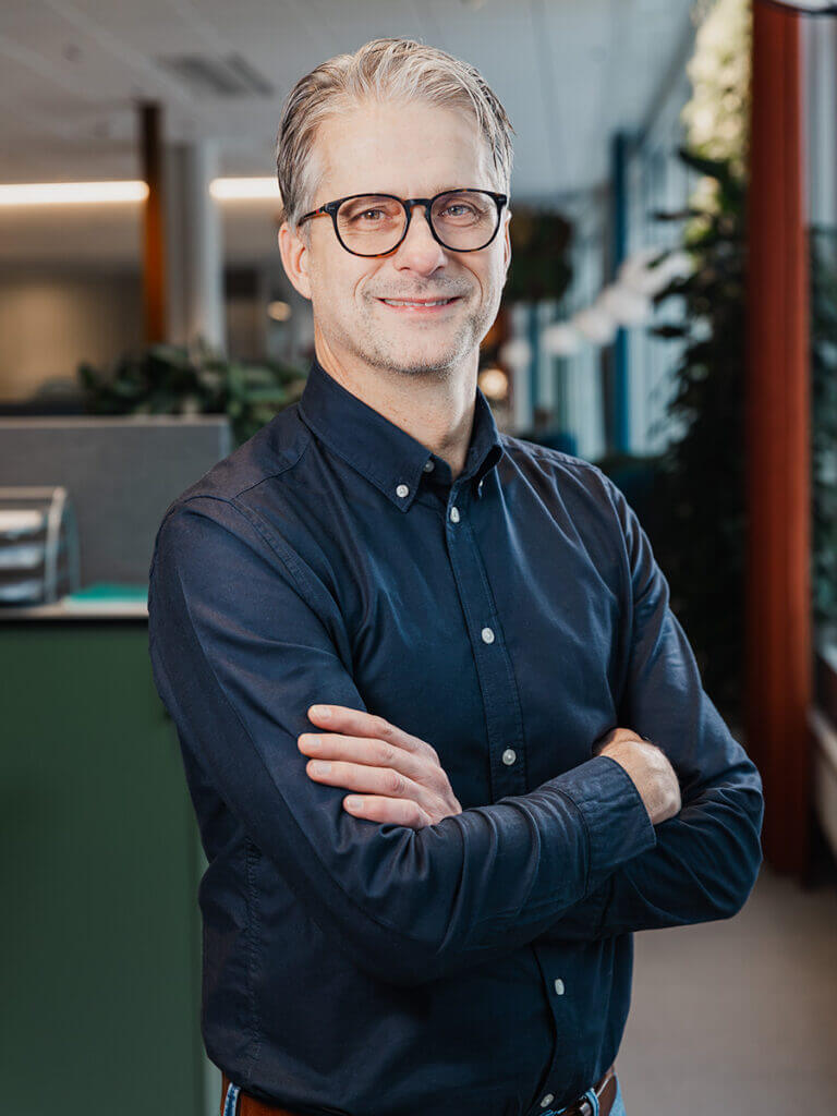 Stefan Gustavsson, projektledare på Örebroporten.