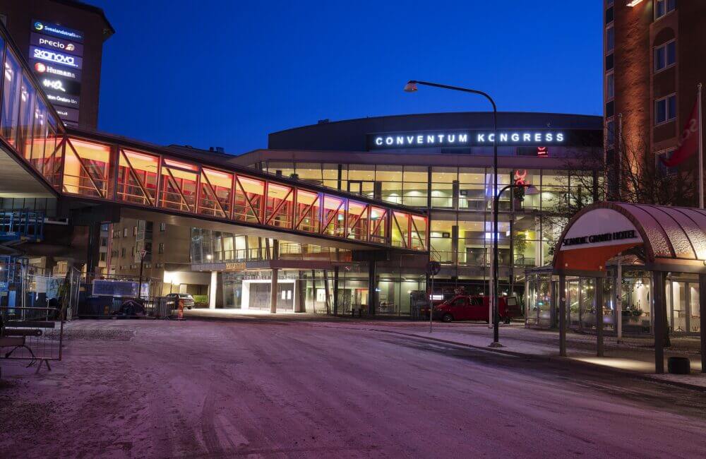 Conventum Kongress, Fabriksgatan 19, Tomtgränd, Örebro.