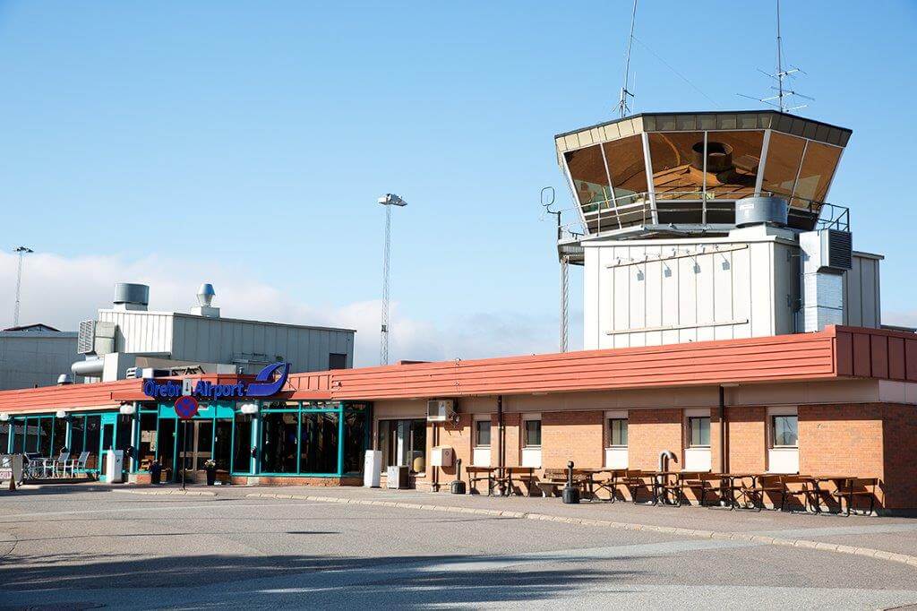 Örebro Airport, Flygfältsvägen 10, Örebro.